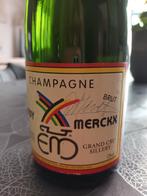 Bouteille de champagne Eddy Merckx dédicacée, Ophalen of Verzenden, Champagne, Zo goed als nieuw