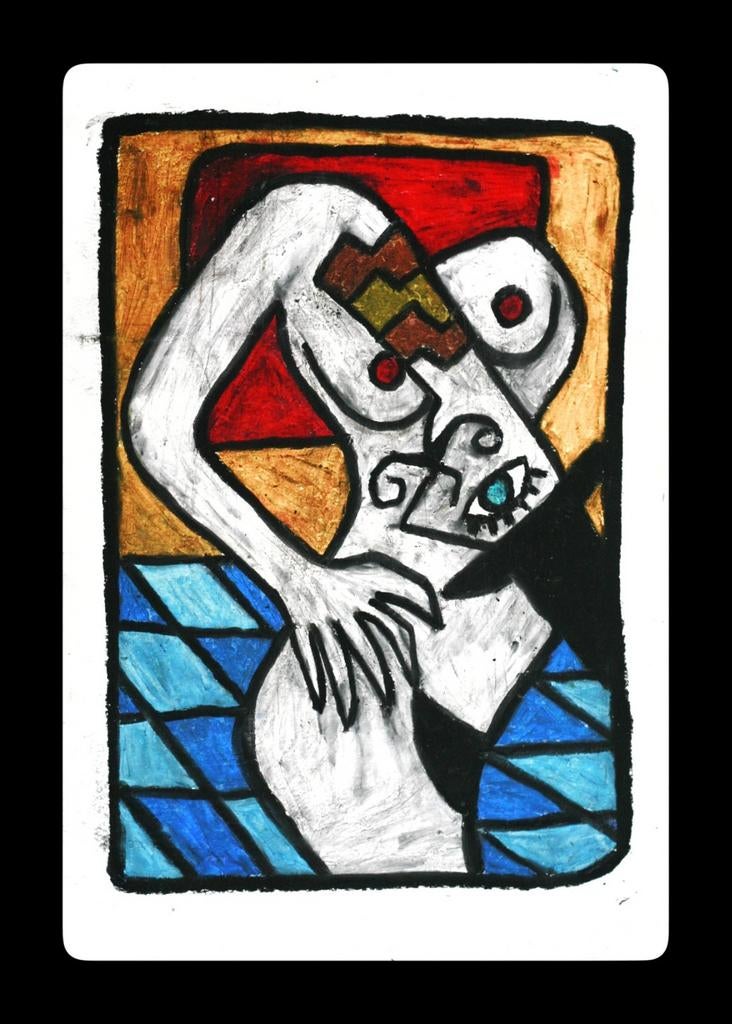 Hedendaagse conceptuele kunst/neo-avant-garde, Antiek en Kunst, Kunst | Overige Kunst, Ophalen of Verzenden