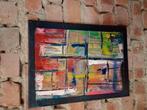 Abstract schilderij handmade, Ophalen of Verzenden
