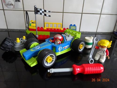 LEGO Duplo Raceteam - 6143-Toolo- **VOLLEDIG**, Enfants & Bébés, Jouets | Duplo & Lego, Duplo, Ensemble complet, Enlèvement ou Envoi