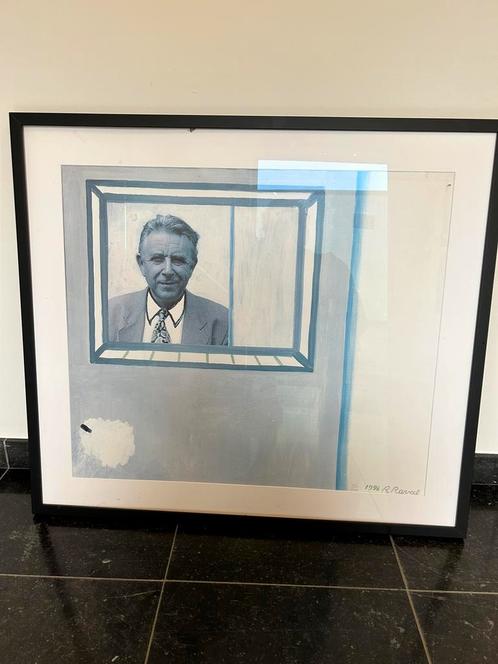 Roger Raveel - Burgemeester Peirs, Antiek en Kunst, Kunst | Litho's en Zeefdrukken, Ophalen of Verzenden