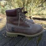Prachtig paar  bruine lederen Timberland laarzen maat 40, Bruin, Zo goed als nieuw, Timberland, Wandelschoenen