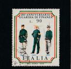 LOSSE  ZEGEL  ITALIE -  Lijfwachters, Postzegels en Munten, Postzegels | Thematische zegels, Overige thema's, Verzenden, Gestempeld