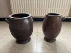 Oude kruiken met beschadiging, Tuin en Terras, Bloempotten, Ophalen, Gebruikt
