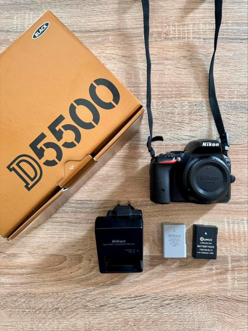 Appareil photo reflex Nikon D5500, TV, Hi-fi & Vidéo, Appareils photo numériques, Utilisé, Nikon