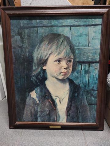 Vintage schilderij beschikbaar voor biedingen