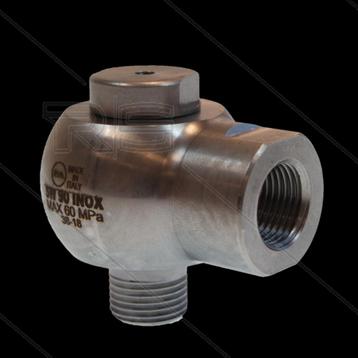 RVS Haakse Swivel 600 Bar Hoge Temperatuur beschikbaar voor biedingen