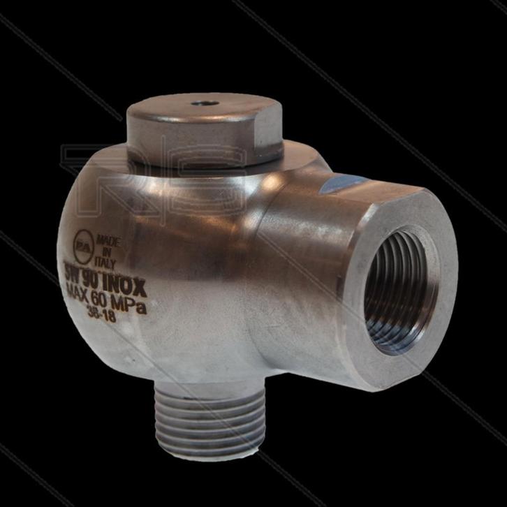 RVS Haakse Swivel 600 Bar Hoge Temperatuur, Auto diversen, Overige Auto diversen, Verzenden