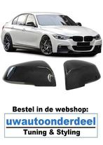 Bmw 3-serie F30 F31 M3 Real Carbon spiegelkappen, Auto-onderdelen, Ophalen of Verzenden, Nieuw, BMW