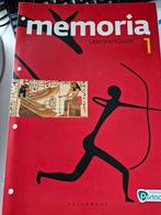 Memoria 1- Pelckmans - Geschiedenis - ISBN 9789028996168, ASO, Geschiedenis, Nieuw, Ophalen of Verzenden