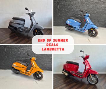 Lambretta V50 - V125 - X125 - X300 SR - End of Summer Deals beschikbaar voor biedingen