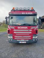 Scania P450 haakcontainer+containerkraan, Auto's, Te koop, Diesel, Particulier, Emergency brake assist