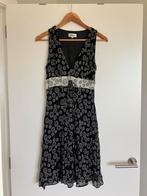 Luchtige blauwzwarte jurk Etam maat 38, Kleding | Dames, Gelegenheidskleding, Ophalen of Verzenden, Zo goed als nieuw, Maat 38/40 (M)