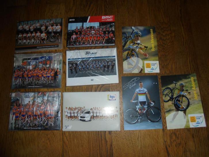 Wieren kaarten / Rabobank 2012 , 2014 / Blanco uit 2013, Collections, Articles de Sport & Football, Comme neuf, Affiche, Image ou Autocollant