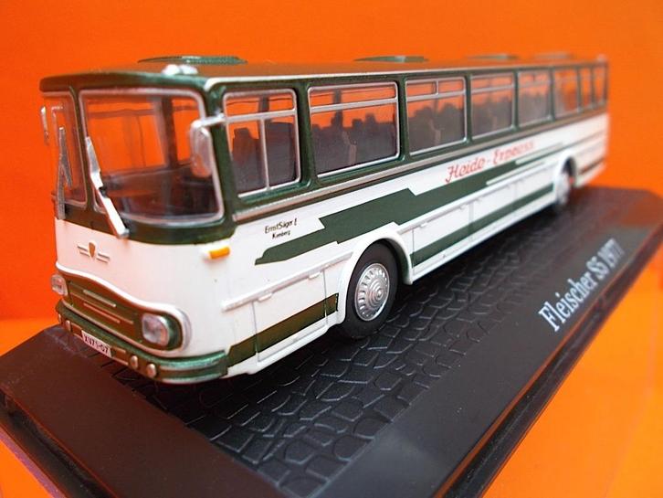 Fleischer S5-bus - DDR 1977, Verzamelen, Spoorwegen en Tram, Zo goed als nieuw, Bus of Metro, Schaalmodel, Ophalen of Verzenden