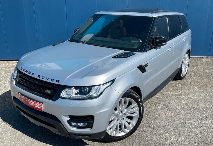 Garantie de 12 mois pour le Range Rover Sport V6 3.0D 4x4, Autos, Land Rover, Entreprise, 4x4, ABS, Caméra de recul, Airbags, Air conditionné