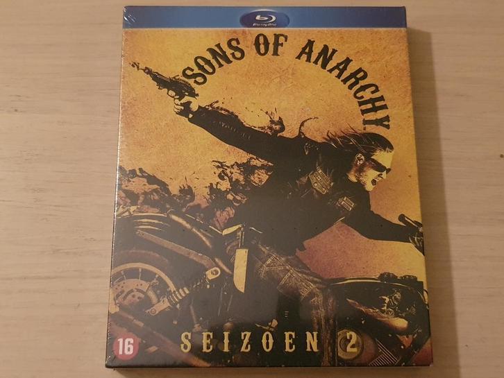 Sons of Anarchy Seizoen 2 3 Blu-ray-boxset op dvd, Cd's en Dvd's, Blu-ray, Nieuw in verpakking, Tv en Series, Boxset, Ophalen of Verzenden