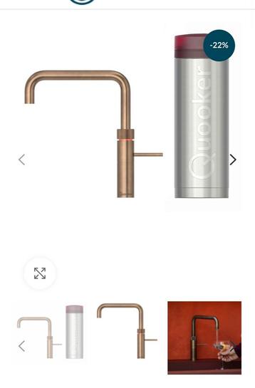 Quooker sets Nieuw maak de keuze beschikbaar voor biedingen