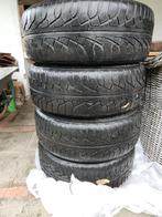 Stalen velgen/winterbanden 205/55 R16 91H, Auto-onderdelen, Banden en Velgen, Ophalen, Gebruikt, 16 inch, Band(en)