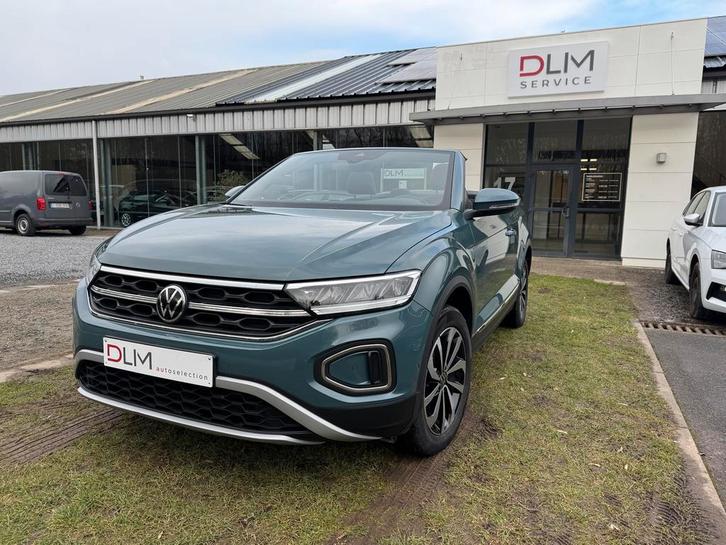 Volkswagen T-cross Cabriolet Tsi Life 2022 47.000km, Autos, Volkswagen, Entreprise, Achat, T-Roc, ABS, Caméra de recul, Régulateur de distance