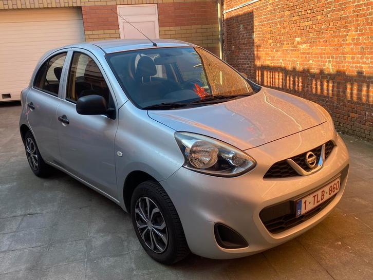 Nissan Micra 1.2i Essence Euro 5b 7/2014 5 Portes Clim Radio, Autos, Nissan, Entreprise, Achat, Micra, ABS, Airbags, Air conditionné