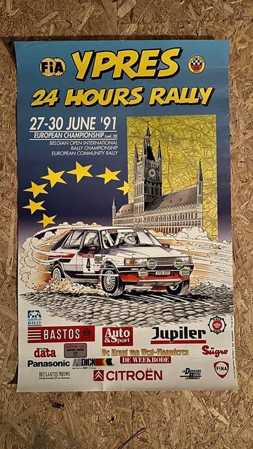 Poster - Ypres Rally 1991