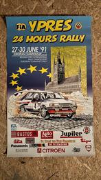 Poster - Ypres Rally 1991, Collections, Posters & Affiches, Comme neuf, Enlèvement ou Envoi