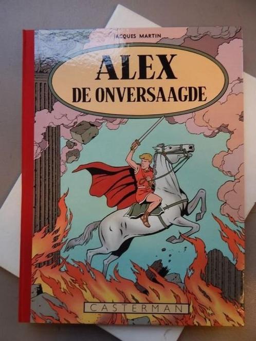 Alex de onversaagde - Luxe groot formaat - oplage 300, Boeken, Stripverhalen, Nieuw, Eén stripboek, Ophalen of Verzenden