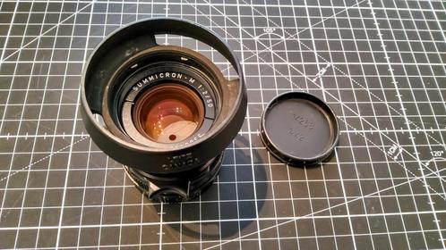 Summicron-M 50mm f2 v4, Audio, Tv en Foto, Foto | Lenzen en Objectieven, Zo goed als nieuw, Ophalen of Verzenden
