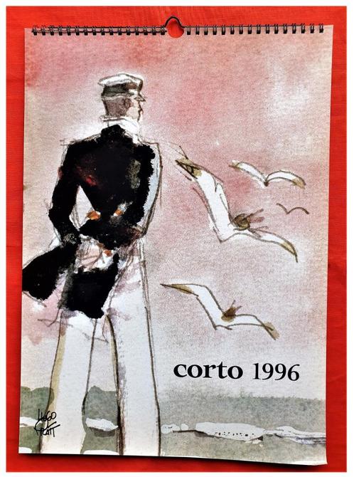Corto Maltese ⚓ XL Kalender 1996 (= jaar 2024!) ✅ Hugo Pratt, Verzamelen, Stripfiguren, Zo goed als nieuw, Plaatje, Poster of Sticker