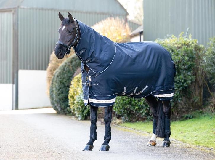 LeMieux Arika Storm-Tek Regendeken + Hals 50g 185 tm215 SALE, Dieren en Toebehoren, Paarden en Pony's | Dekens en Dekjes, Nieuw
