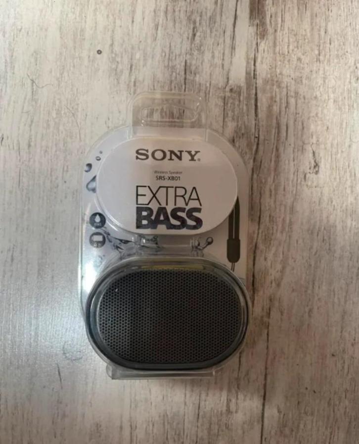 Sony SRS-XB01 Bluetooth Speaker Nieuw, Audio, Tv en Foto, Luidsprekerboxen, Nieuw, Overige typen, Minder dan 60 watt, Sony, Ophalen of Verzenden