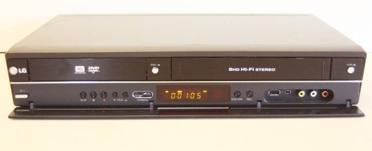 LG Videorecorder & DVD Combi / Met Dubbing Knop, HDMI & USB, Audio, Tv en Foto, Videospelers, Zo goed als nieuw, Ophalen of Verzenden