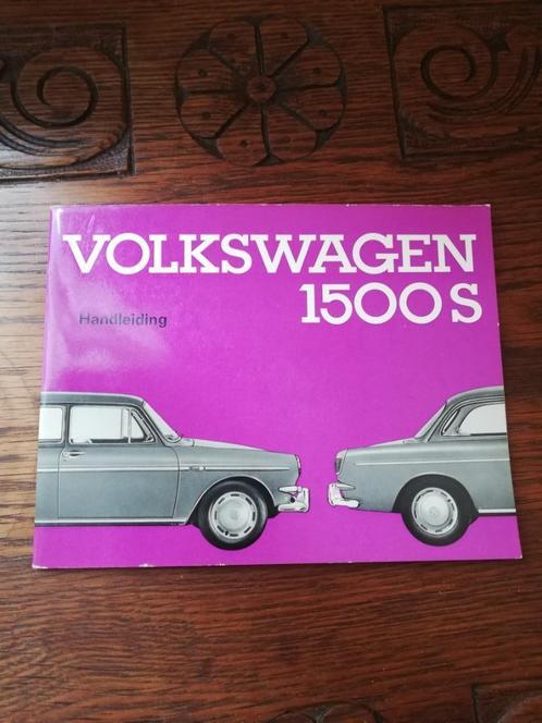 MANUEL NL VW VOLKSWAGEN 1500S NOTCH, Autos : Pièces & Accessoires, Petit matériel, Pièces Oldtimer ou Ancêtre, Volkswagen, Utilisé