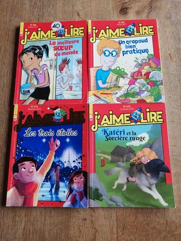 4 "J'aime lire" beschikbaar voor biedingen