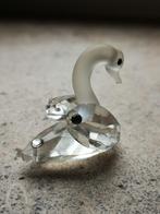 Kristallen zwaan, Antiek en Kunst, Antiek | Glaswerk en Kristal, Ophalen of Verzenden