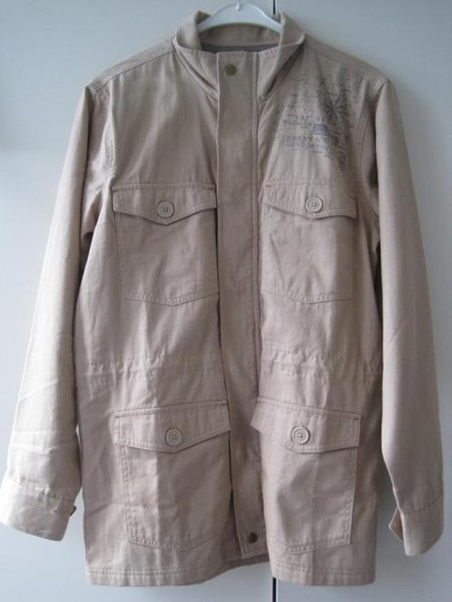 001 - heren voorjaars/zomerjas van Atlas for Men, Kleding | Heren, Jassen | Zomer, Nieuw, Maat 48/50 (M), Beige, Ophalen of Verzenden