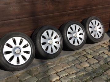 Originele Audi velgen met bijna nieuwe vredestein banden  beschikbaar voor biedingen