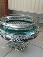 Coupe en cristal montée sur piédouche modèle ETNA 9kg700, Ophalen of Verzenden