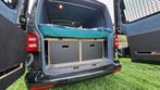 Volkswagen T6 L2 150pk  Transporter DSG / CAMPER !!, Auto's, Euro 6, Zwart, Diesel, Particulier