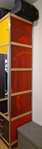 Kewlox zijpanelen - doorschijnend acryl oranje, Maison & Meubles, Armoires | Autre, Comme neuf, Enlèvement
