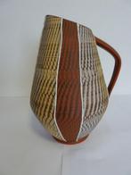 Vaas Krupp/Ilkra in Sgraffito stijl 123/30 1.9kg, Antiquités & Art, Antiquités | Vases, Enlèvement ou Envoi