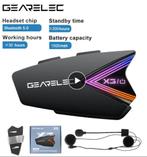 Gearelec X3 Motorhelm Headset Draadloze Bluetooth Koptelefoo, TV, Hi-fi & Vidéo, Casques audio, Comme neuf, Bluetooth, Enlèvement ou Envoi