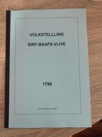 (WIELSBEKE) Volkstelling Sint-Baafs-Vijve 1796., Livres, Histoire & Politique, Utilisé, Enlèvement ou Envoi