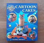 BOEK Cartoon Cakes (Debbie Brown), Enlèvement ou Envoi, Comme neuf, Debbie Brown, Gâteau, Tarte, Pâtisserie et Desserts