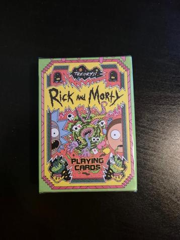 Theory 11 Rick and Morty speelkaarten playing cards beschikbaar voor biedingen