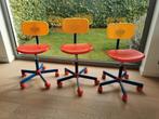 Vintage IKEA kinderstoel bureaustoel Memphis stijl, Huis en Inrichting, Ophalen, Gebruikt, Bureaustoel