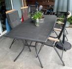 Tuintafel set, Tuin en Terras, Ophalen, Zo goed als nieuw, Rechthoekig