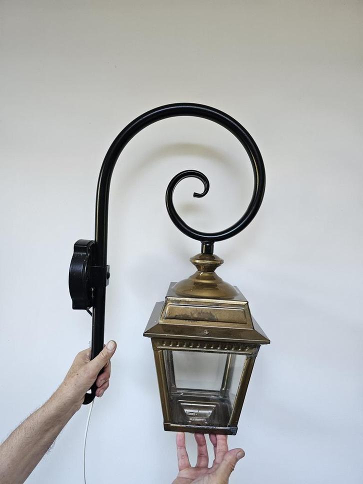 Exclusieve Roger Pradier buitenlamp, Tuin en Terras, Buitenverlichting, Zo goed als nieuw, Wandlamp, Aluminium, 50 tot 250 watt