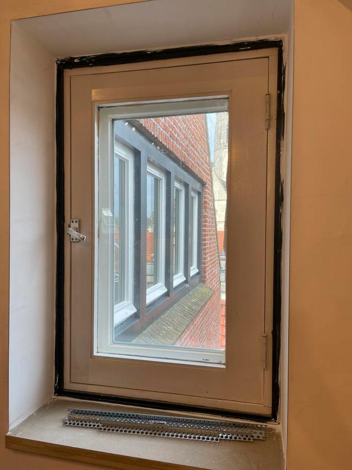 5 châssis de fenêtres à simple vitrage, Bricolage & Construction, Châssis & Portes coulissantes, Utilisé, Châssis de fenêtre, Bois